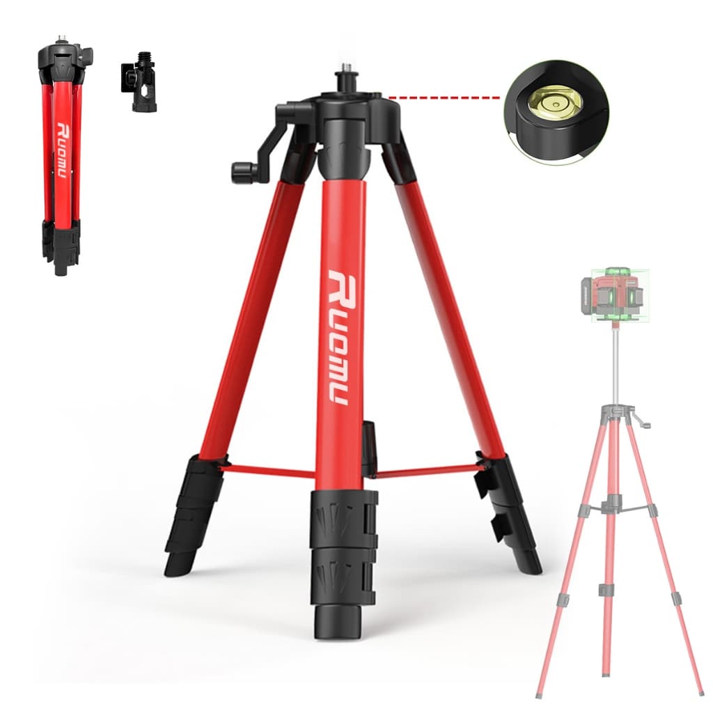 Tripé Regulável 1,2m Para Nivel Laser Universal 5/8