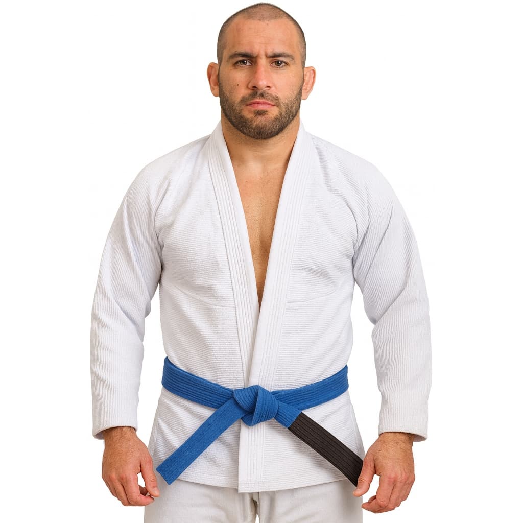 Kimono Jiu-jitsu Trançado Adulto Reforçado