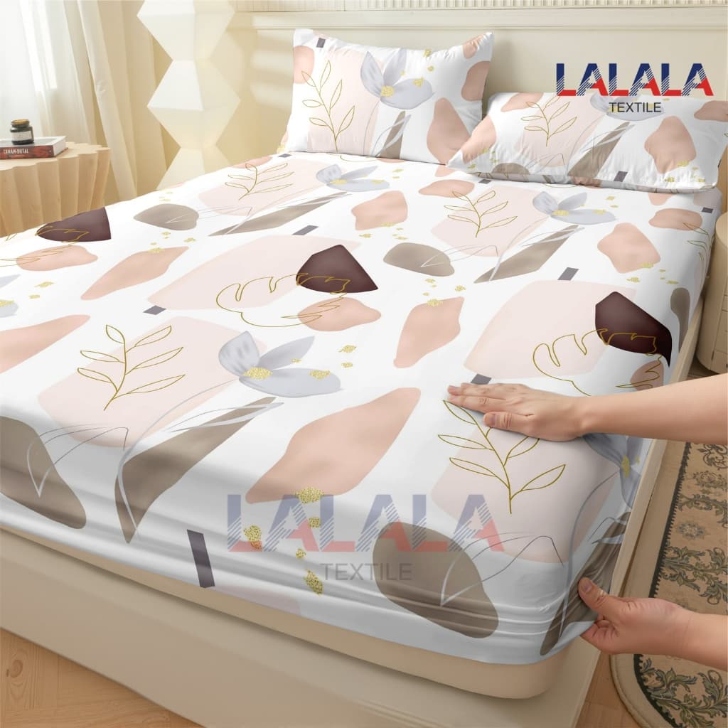 Pedra Jogo De Lençol 02 e 03 Peças CASAL QUEEN Percal Ponto Palito Estampado SOLTEIRO