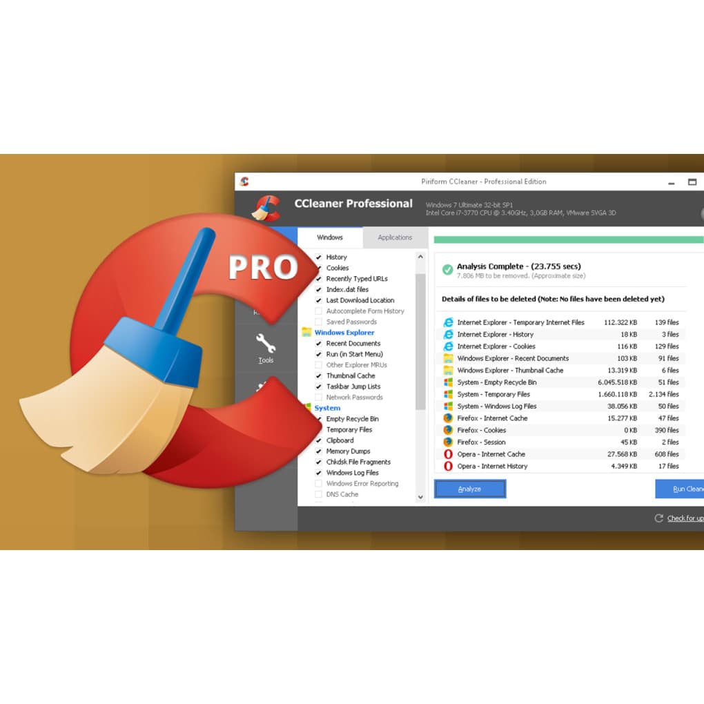 CCleaner Technician 2026 - Turbine seu computador limpando o windows de forma rápida e segura