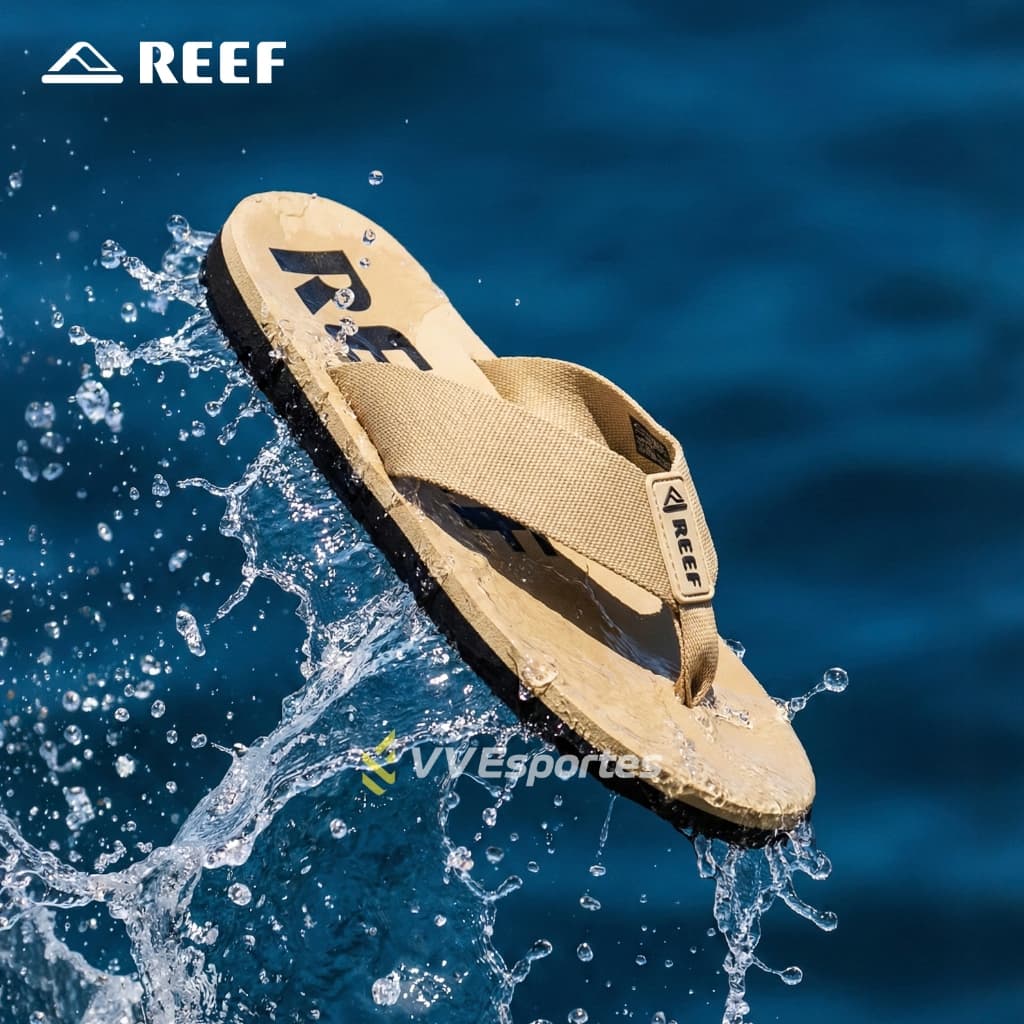Chinelo Reef Smoothy – Conforto Clássico e Durabilidade