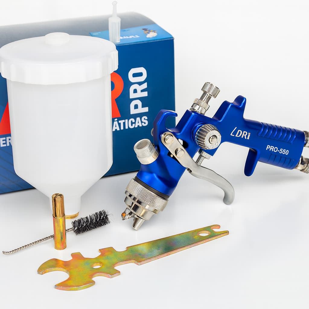 Pistola de Pintura Pneumática PDR PRO-550 1.4