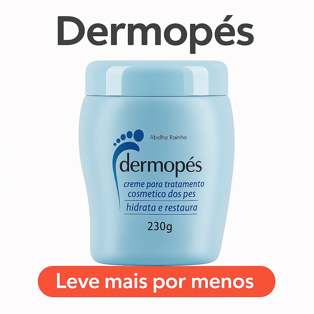Creme Dermopés – Hidrata e Restaura 230g Abelha Rainha