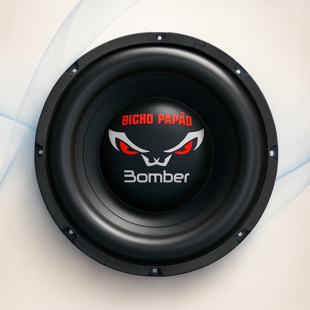 Subwoofer Automotivo Bomber Bicho Papão 8pol 600w Lançamento