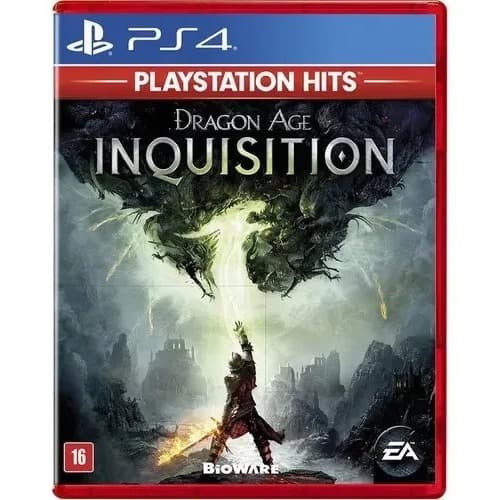 Dragon Age Inquisition PS4 Mídia Física Original – Jogo RPG Ação Mundo Aberto, História Épica e Combate Estratégico