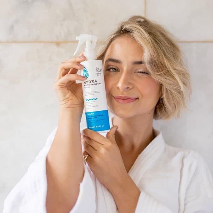 Leave-in Spray Hidrate com água de coco 250ml: Cabelo bonito é cabelo hidratado