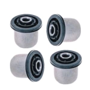 Kit Bucha Bandeja Capa de Ferro 4 unidades Gol Parati Saveiro Santana Voyage