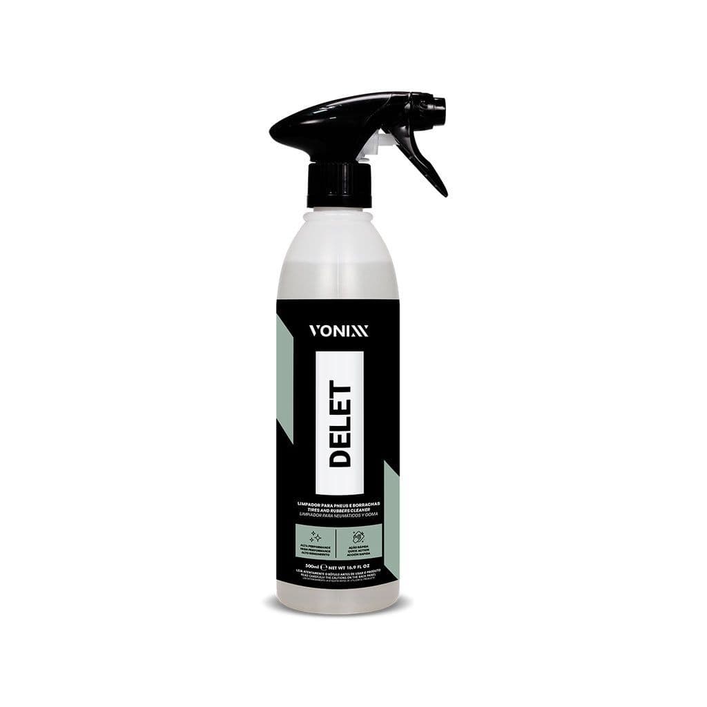 Delet Vonixx Limpador Para Pneus Borrachas Plasticos E Lanternas 500ml