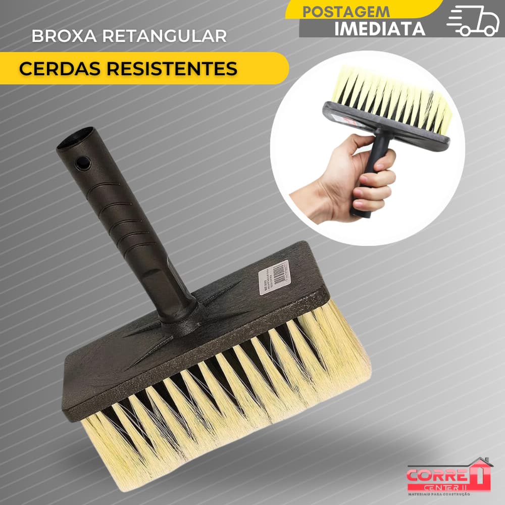 Broxa Retangular Roma Pinceis ( VARIOS TAMANHOS )