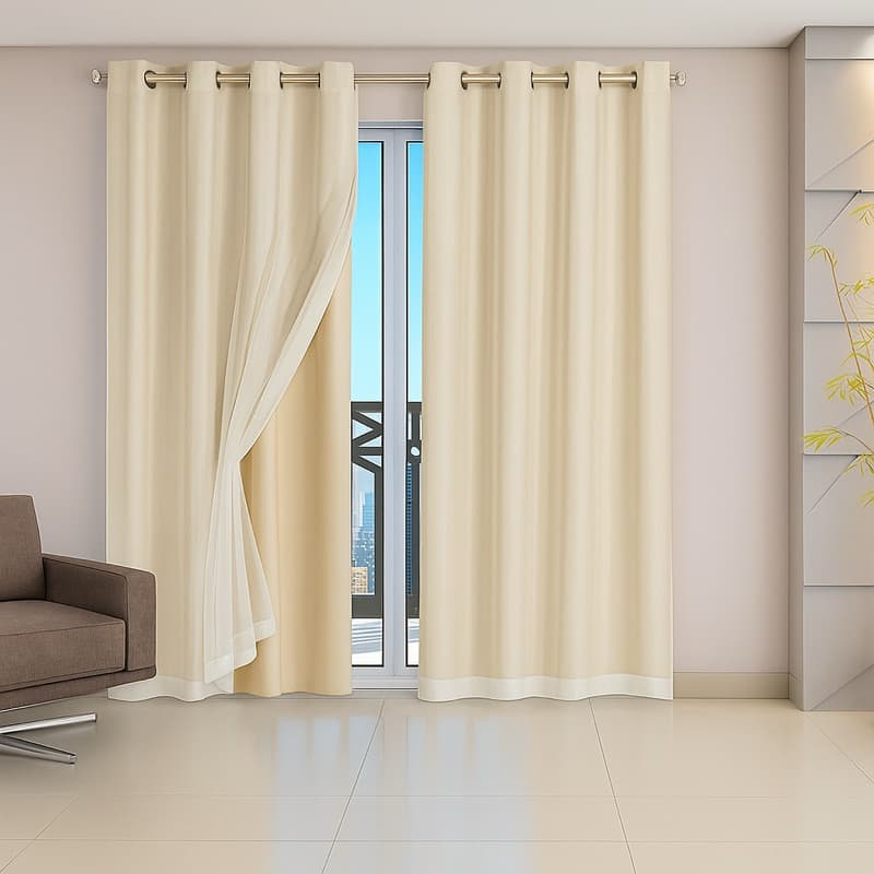 Cortina Corta Luz Premium 100% Blackout Ultra Moderna Sofisticada Luxo Exclusivo Sala Quarto Escritório