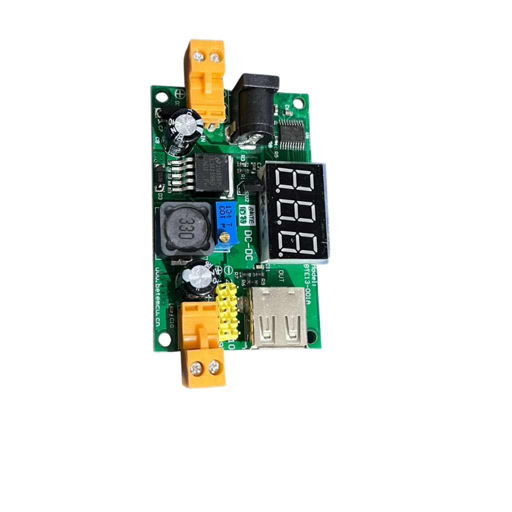 Módulo Regulador de Tensão LM2596 DC-DC Step Down com Display Voltímetro