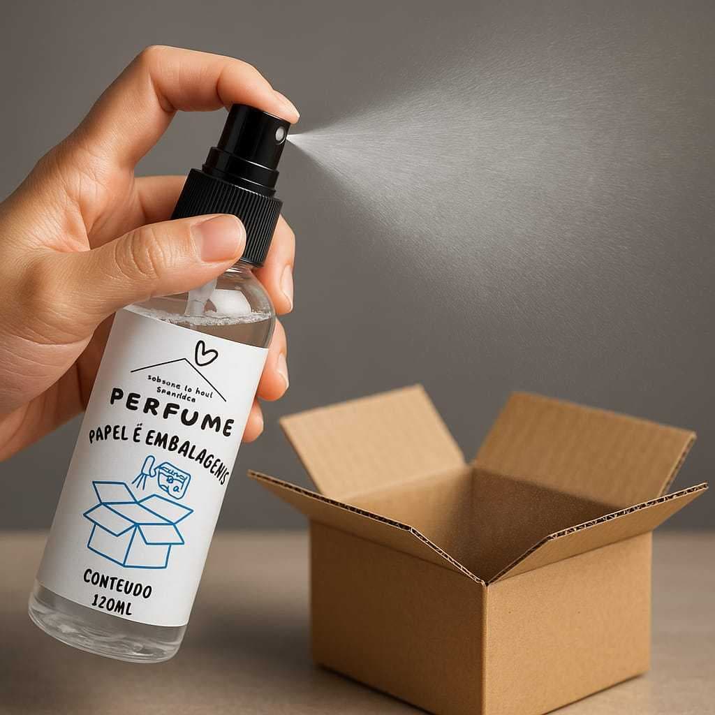 Cheirinho Para  Embalagens Papel Caixa Artesanato Essência De. Loja Aroma Essência