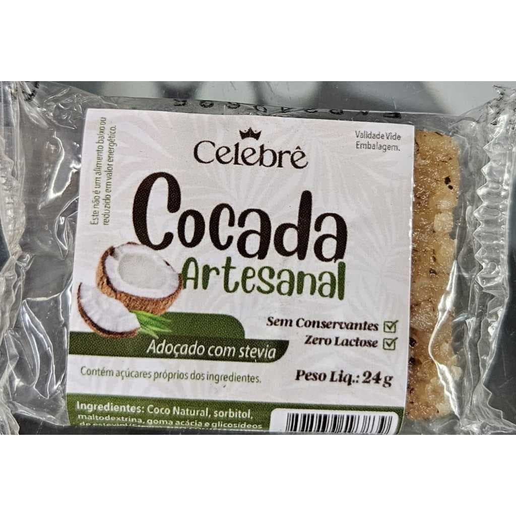 COCADA ARTESANAL ZERO 24G - CELEBRÊ