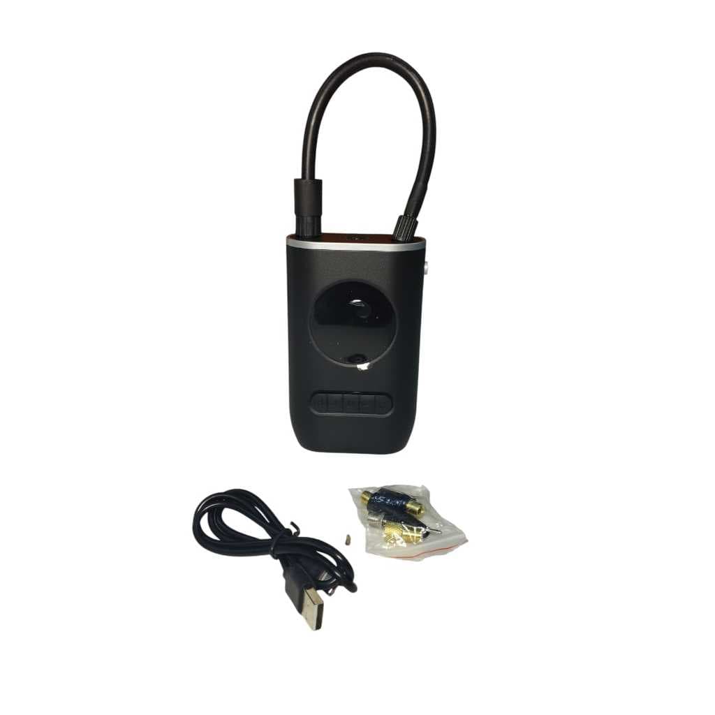 Calibrador Compressor Bomba De Ar Portátil Digital com Lanterna LED -CQB-3668