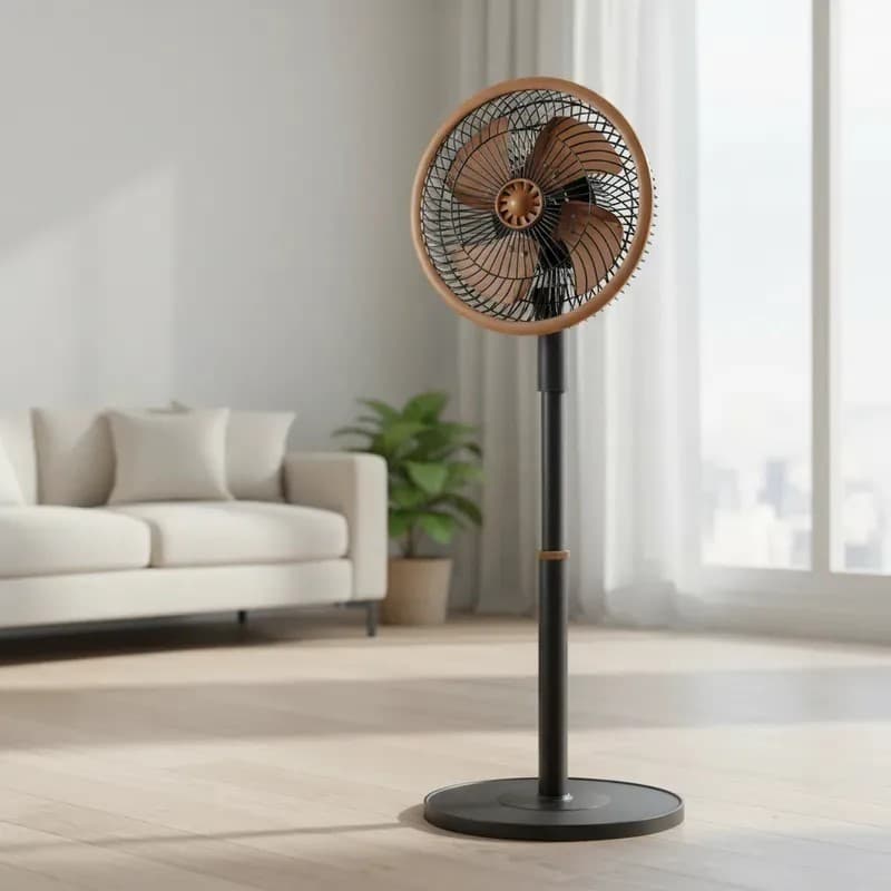 Ventilador Tipo Coluna - Colorido E Silencioso - 4 Pas e 3 velocidades