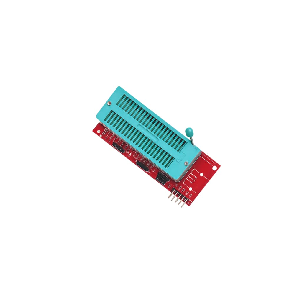 Adaptador ZIF Para Pickit2 e Pickit3 - Para Microcontroladores PIC  DIP de 8, 14, 18, 28 e 40 pinos Microchip- gravador-
