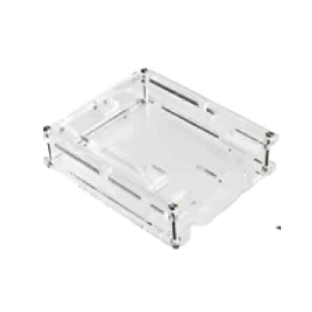 Case Protetora em Acrílico Transparente Para Arduino Uno R3-