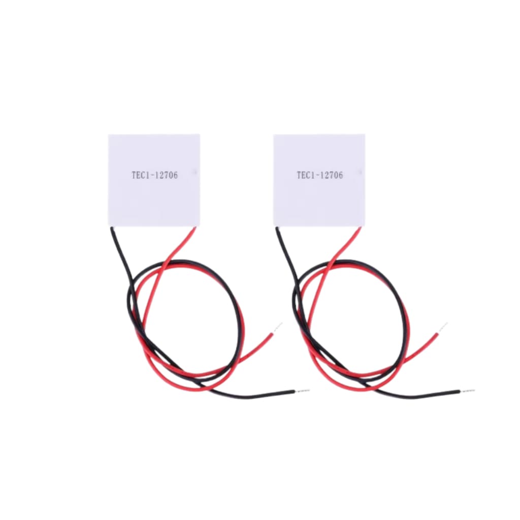 Kit 2 Pastilhas Peltier Tec1-12706 Refrigeração Termoelétric