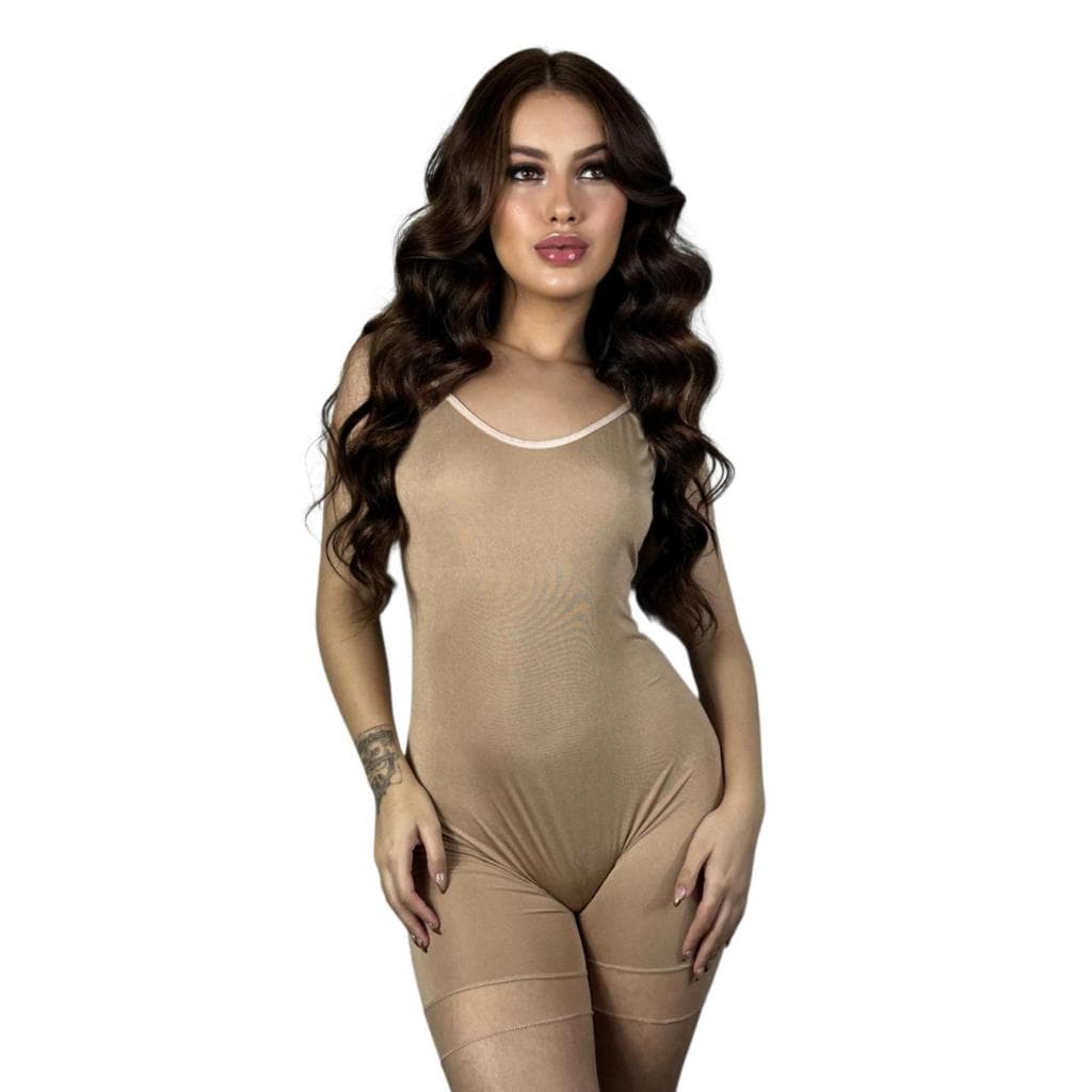 Segunda Pele Macacão Anágua Feminina para Vestidos Alcinha Com Renda alça regulável