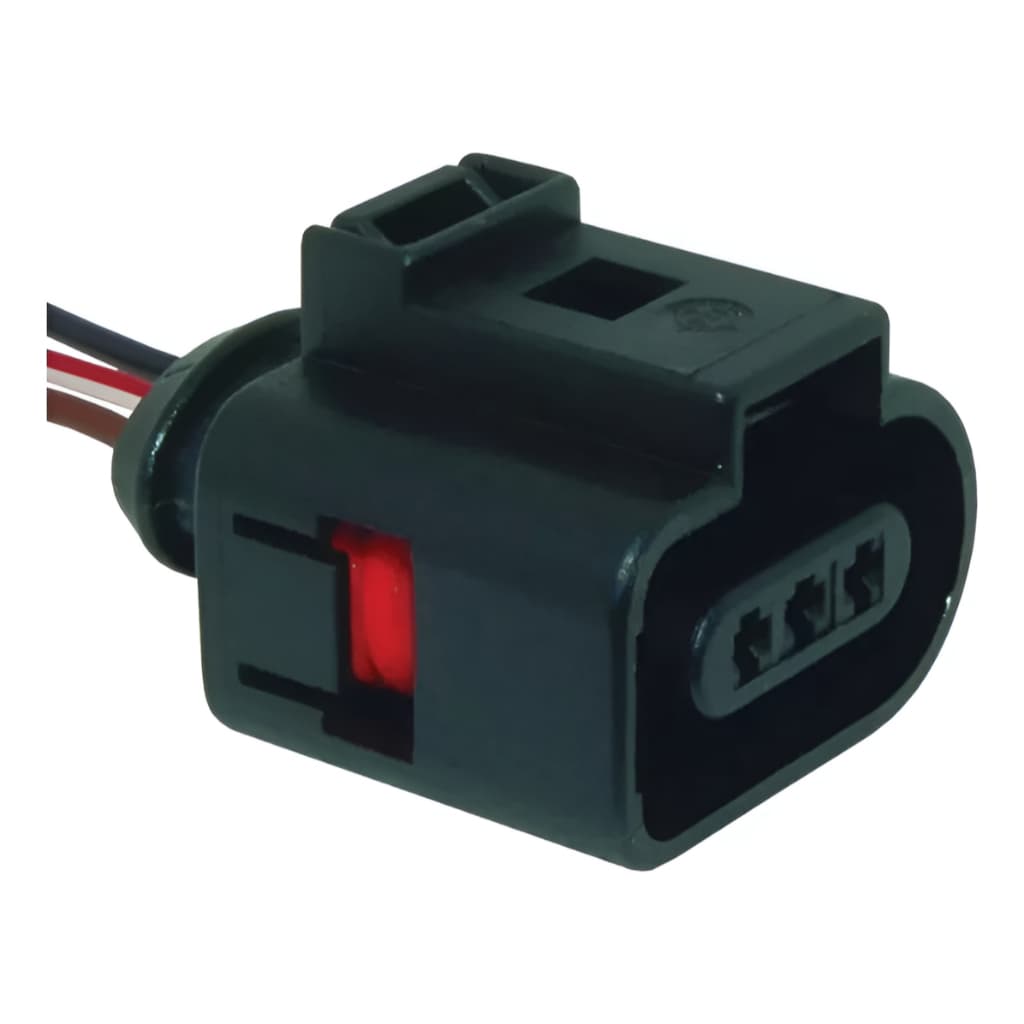 Conector Chicote 3 Vias Sensor Fase Gol G3 G4 Fox Polo