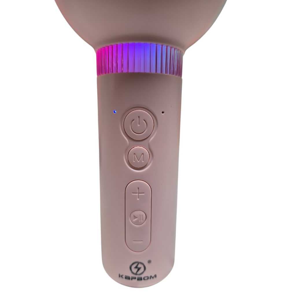 Microfone de Música RGB Com Led - KA-1009