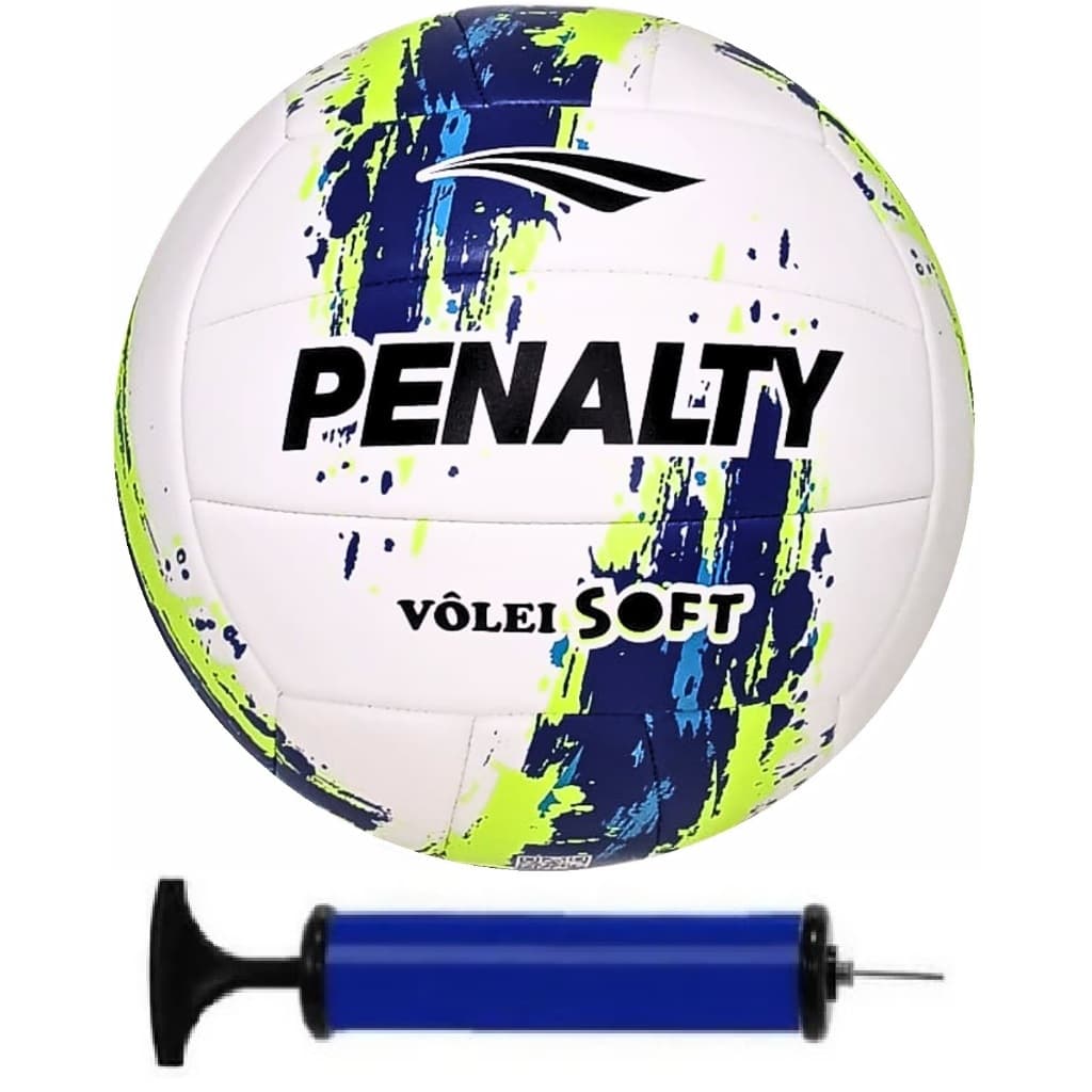 Bola Vôlei Penalty Soft + Bomba de Ar