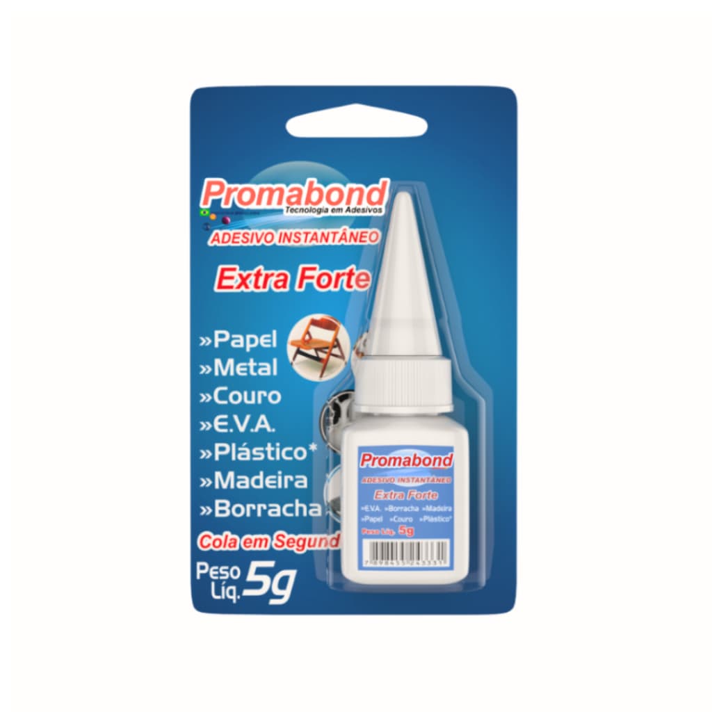Super Cola Instantânea Extra Forte Promabond 5g