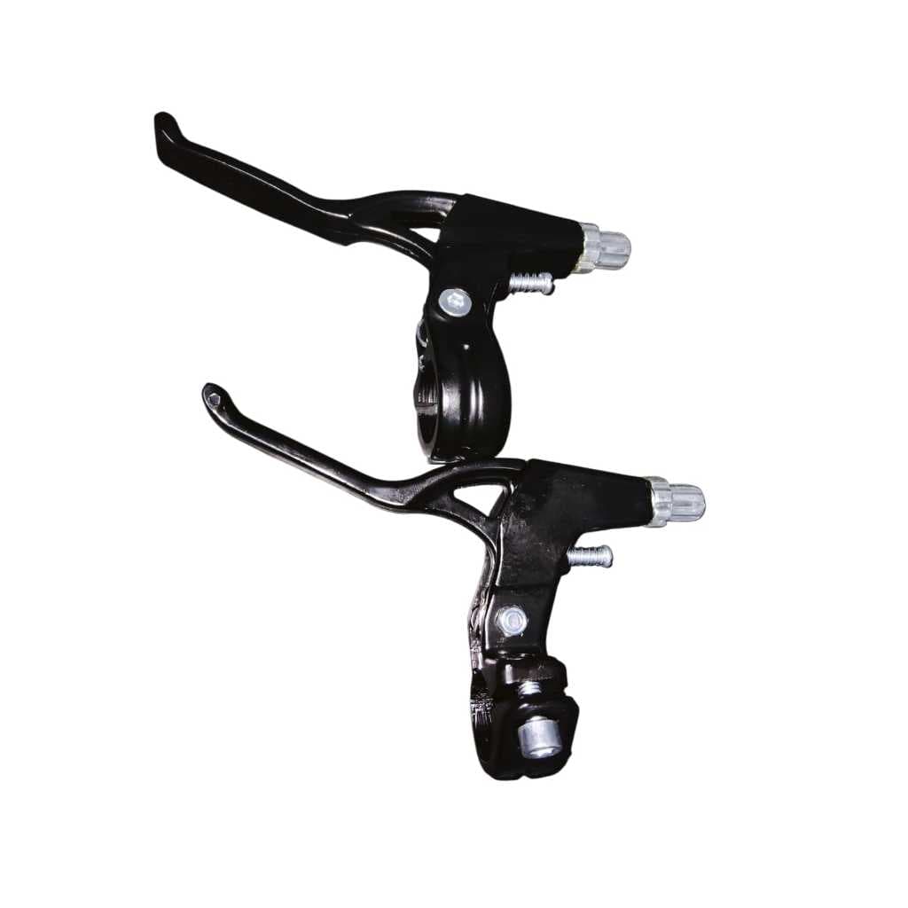 Par Manete Bike De Freio V-brake Alumínio - Preto