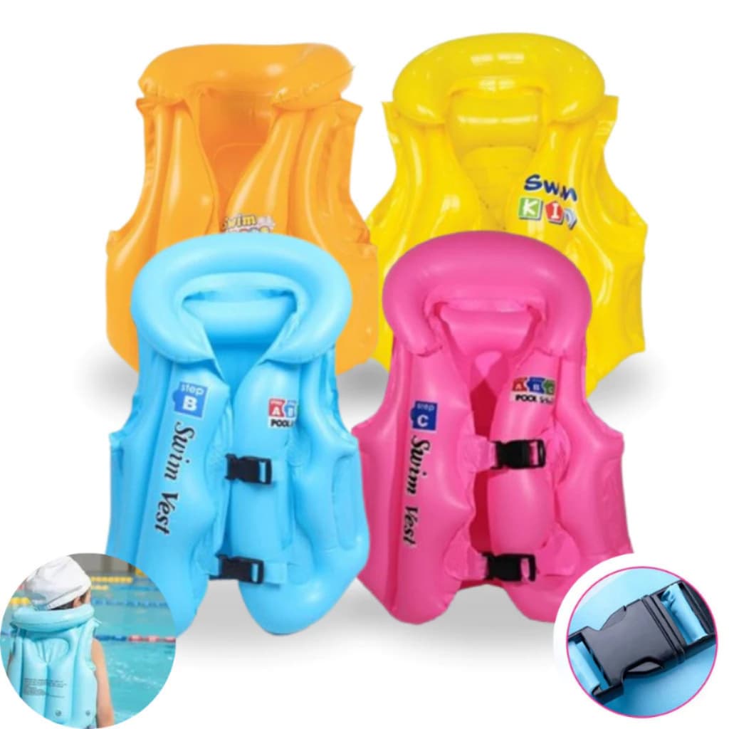 Colete Inflavel Infantil 40 Cm Boia Salva vidas Maxsol