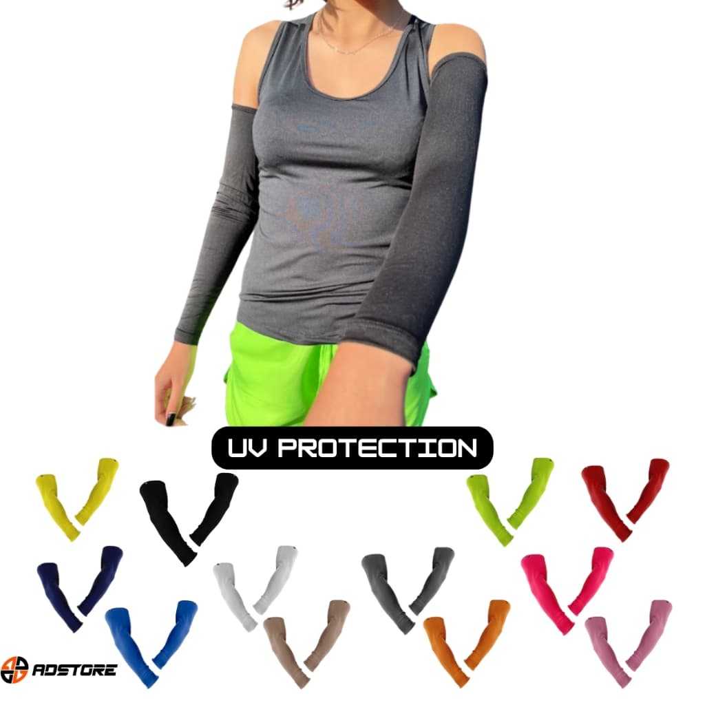Manguito Pulso Mangas Com Proteção Solar ADSTORE Unissex Adulto Mangote