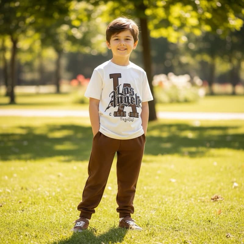 Conjunto Infantil Masculino Menino Calça e Camisa