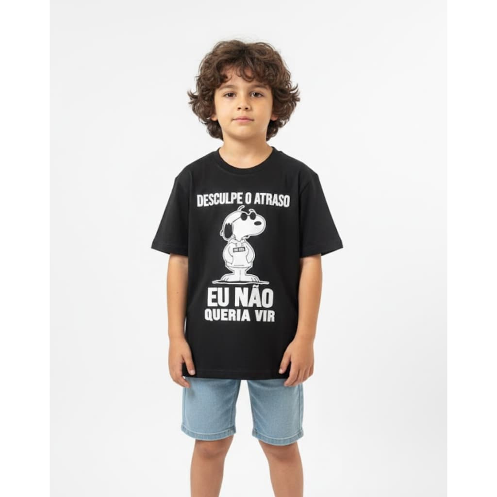 Camiseta Juvenil Unissex - Snoop