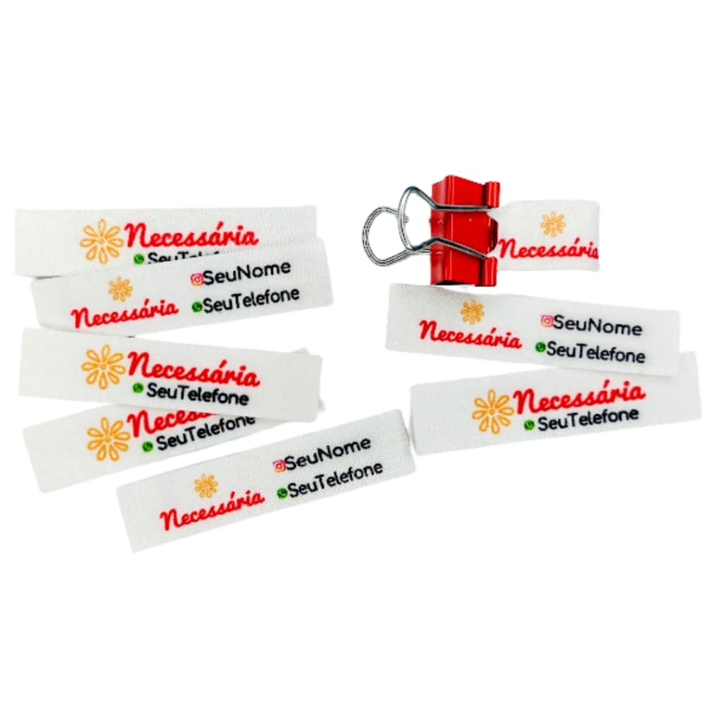 Etiquetas Personalizadas para Costura ou Cola com sua Logo