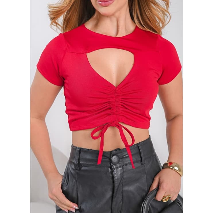 Cropped Feminino – Suplex Tok de Algodão Premium | Tendência Verão