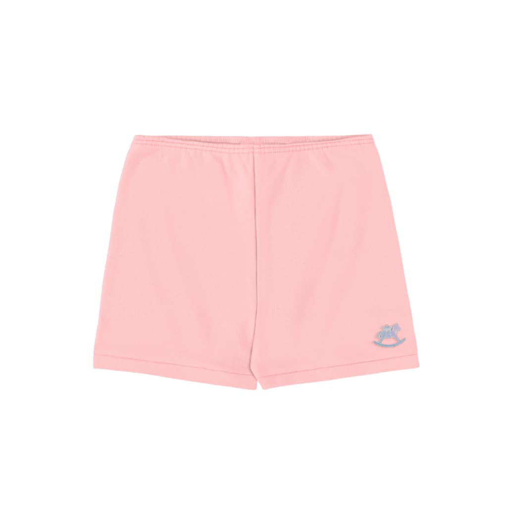 Shorts de Bebê Suedine Tecido Respirável na Cor Rosa - Up Baby