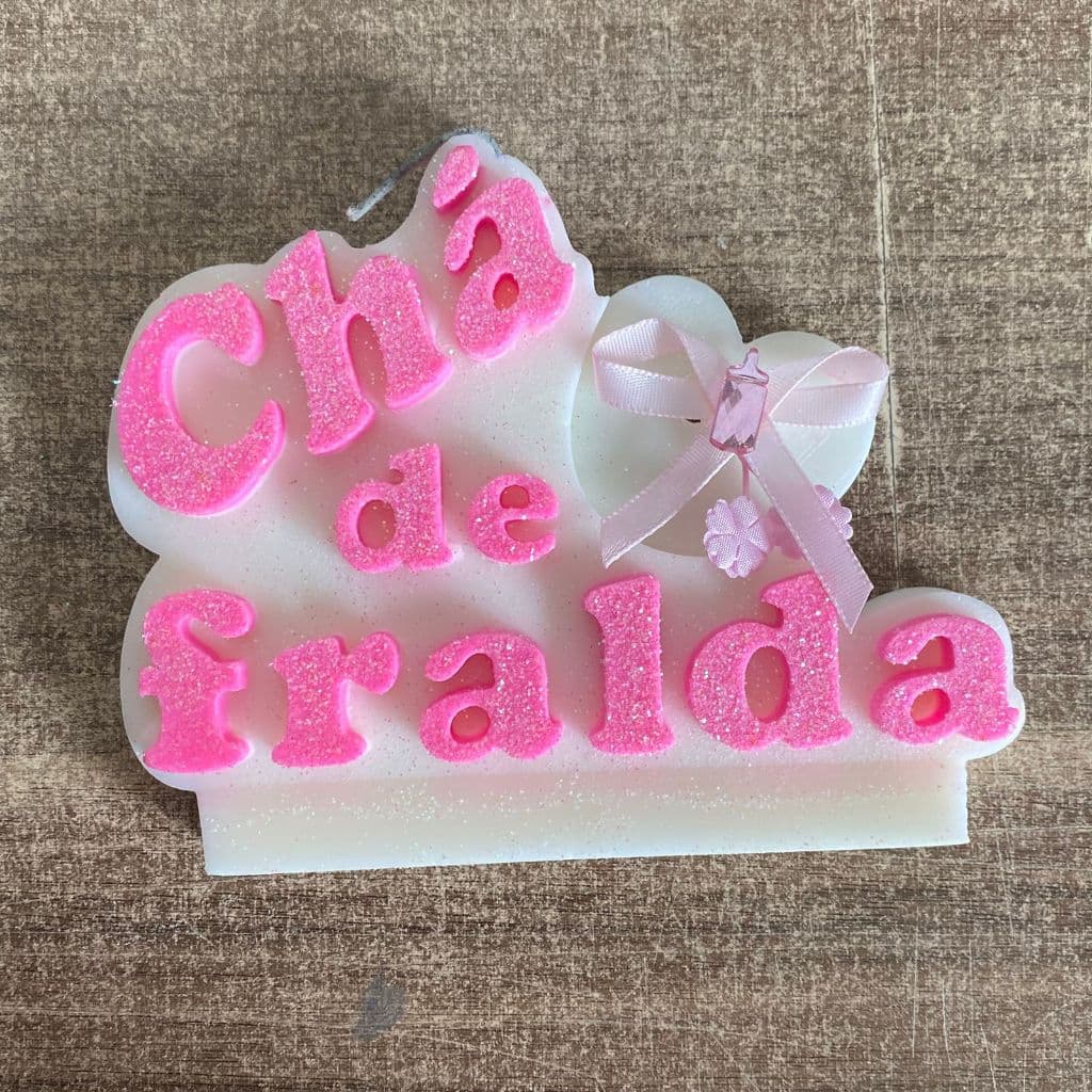 Vela para Chá de Fraldas - Alchester