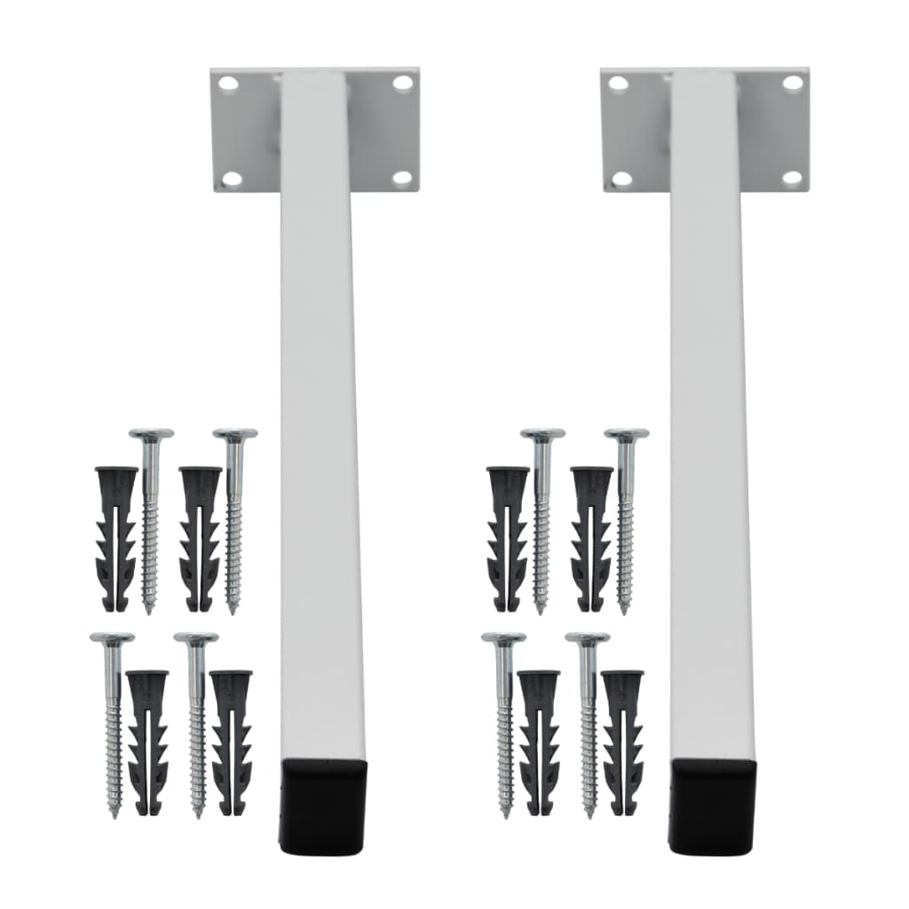 Suporte Para Pia De Parafusar Parede 2 Un Mão Francesa 30cm, 40cm, 50cm Banheiro Balcão Microondas