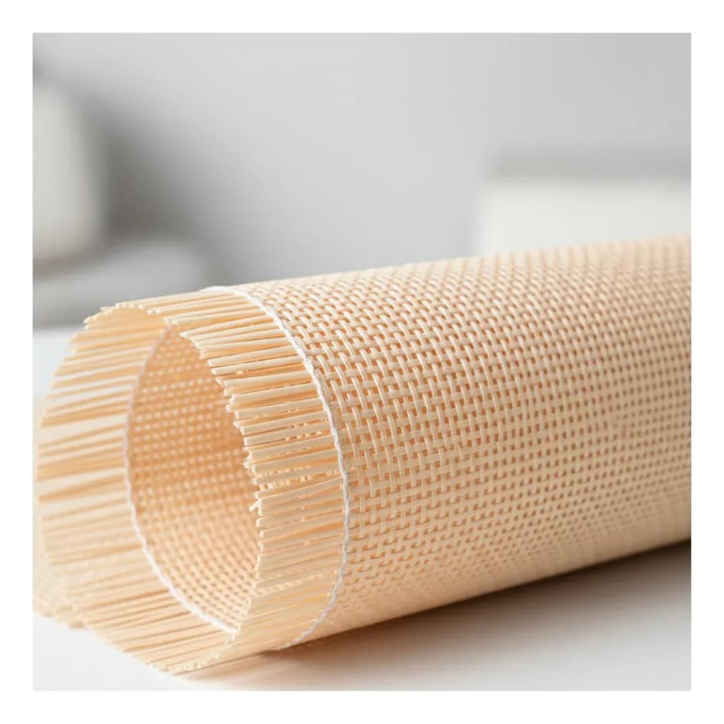 Palhinha Indiana Quadriculada Tela Rattan Palha da India Forro Fibra Celulose 50cm Móveis Decoração