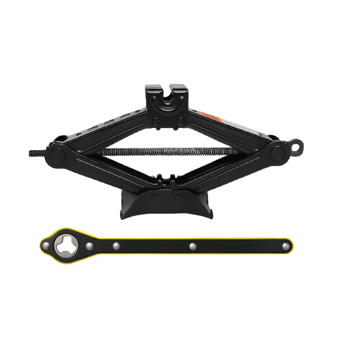 PROMOÇÃO .Macaco Mecânico Sanfona Universal 1500kg Com Chave Catraca