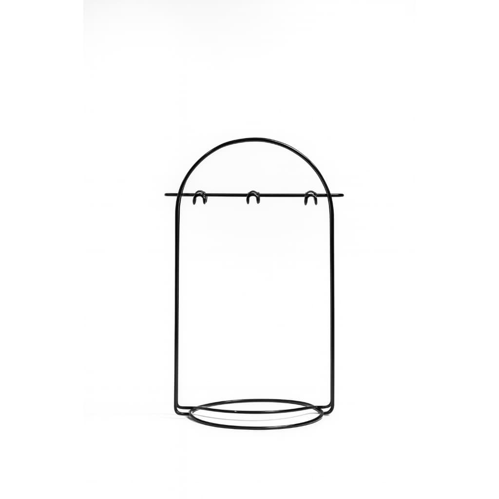 Porta Xícaras Inox 6 Ganchos Café Chá