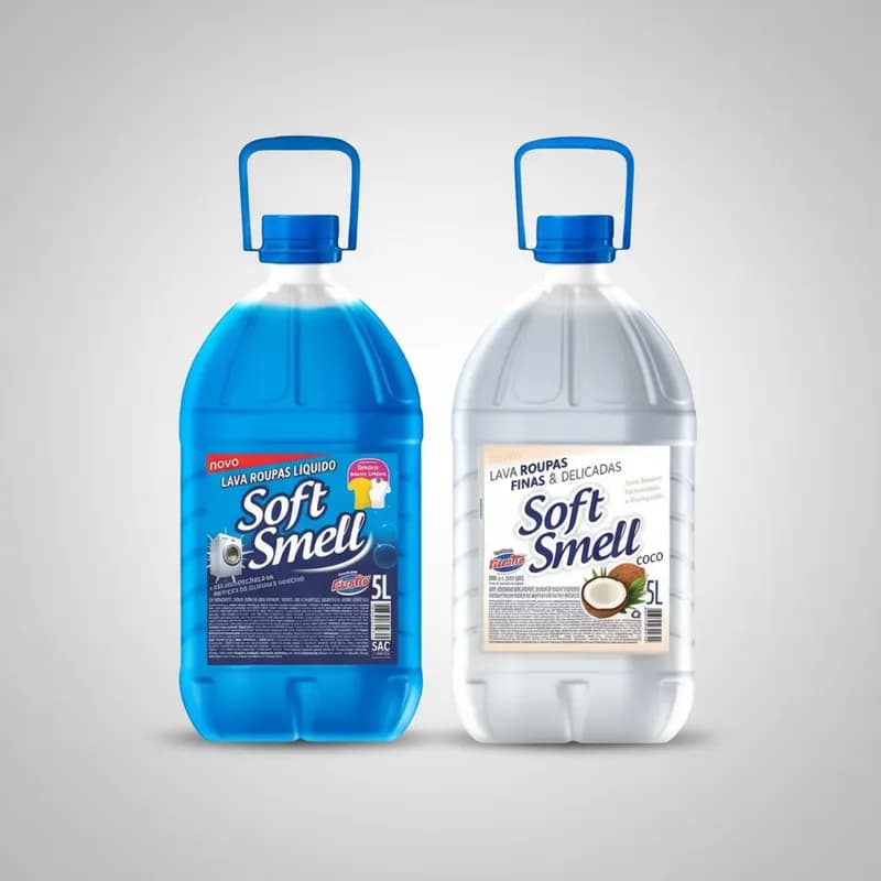 Lava Roupas 5L Fuzetto Soft Smell – Economia e Alta Eficiência
