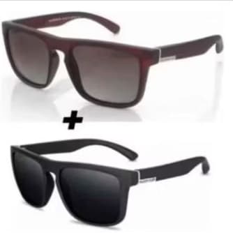 oculos de sol Quiksilver UV400 Par preto e marrom