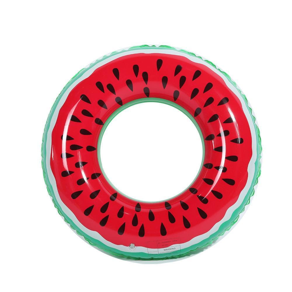 Boia Inflável  Melância 70cm Para Piscina Diversão Verão