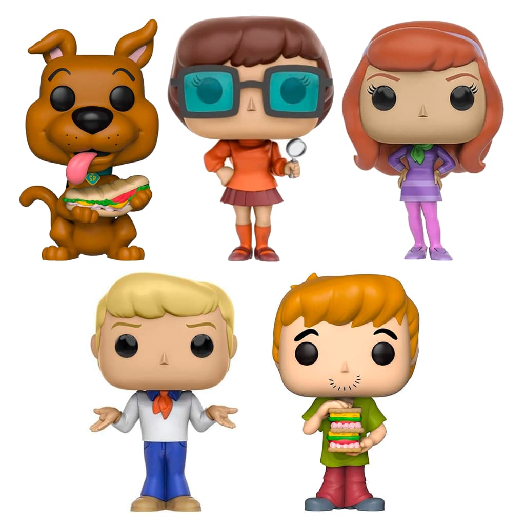 Imã de Geladeira kit  Scooby Doo