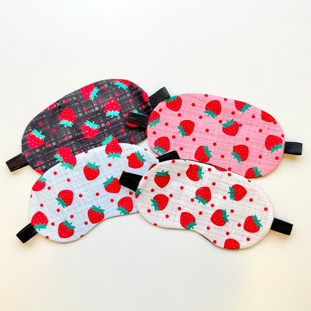 1/2/3/4/6unidades Máscaras de Dormir / Máscara Para Olhos Para Viagem Descanso e Sono Tranquilo
