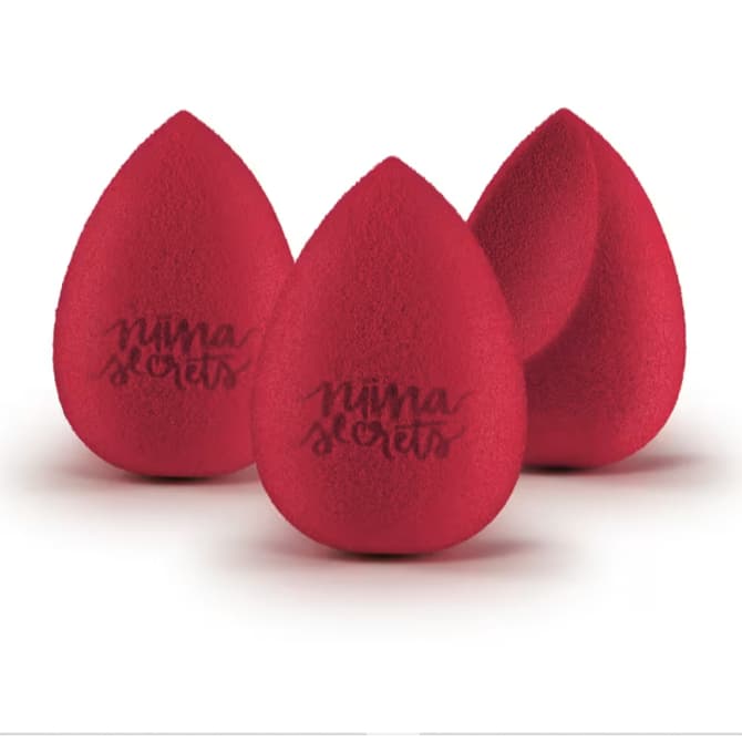 Combo Eudora: C/3 Esponja De Maquiagem Facial Niina Secrets