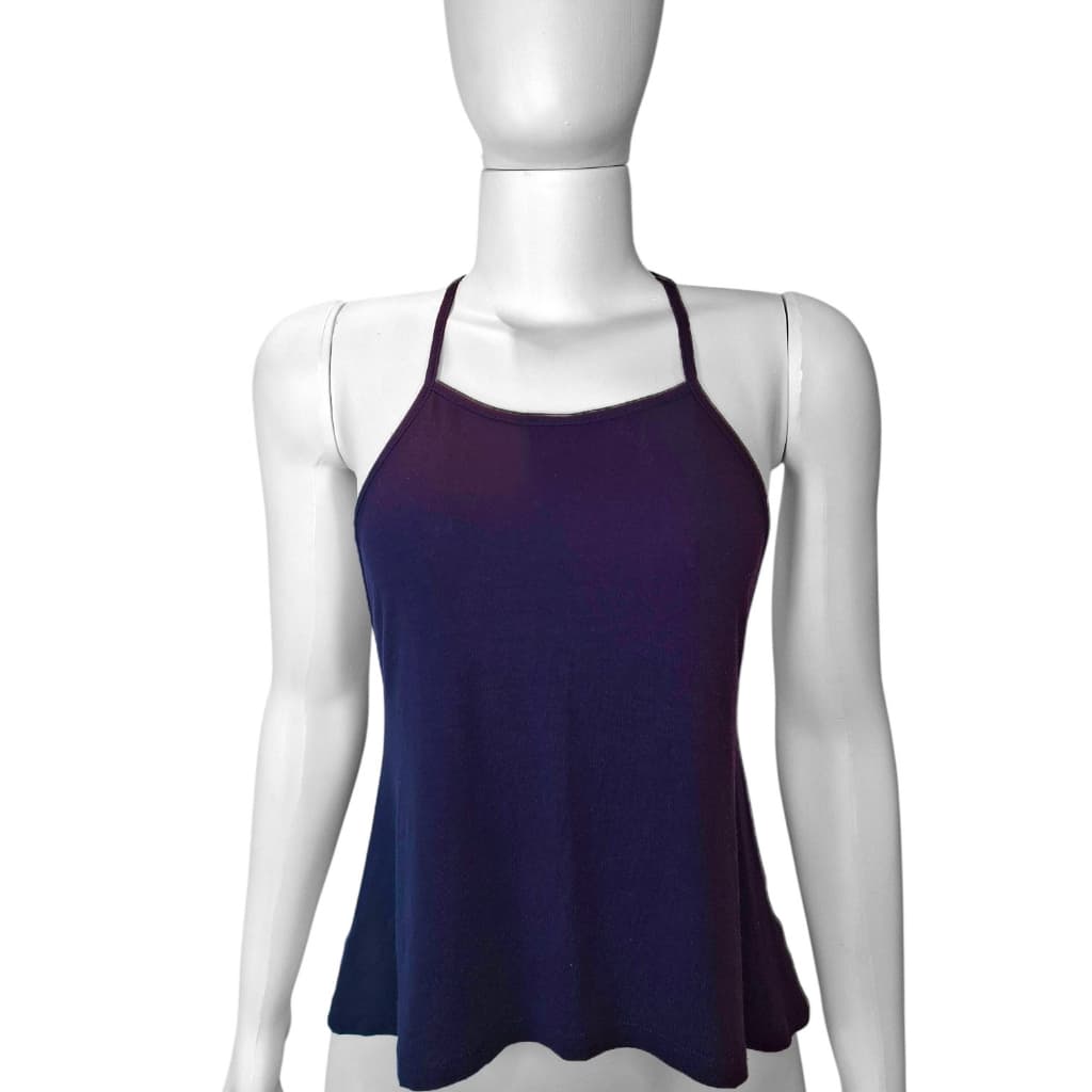 Regata T-shirt com renda roxo azulado - Renner - Bluesteel