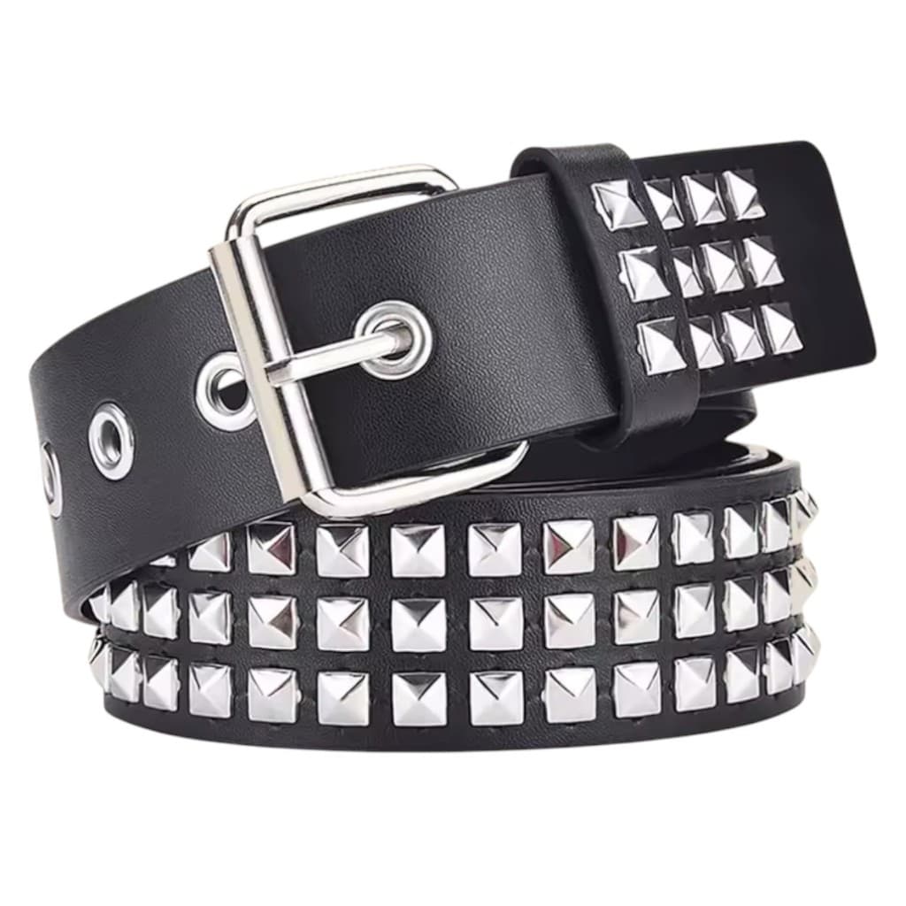 Cinto Rocker com Tachas