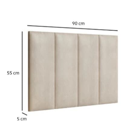 CABECEIRA DE CAMA DE SOLTEIRO CAPRI 0.90