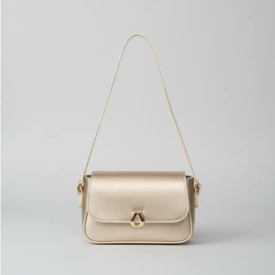 Bolsa Feminina Baguete Couro Sintético